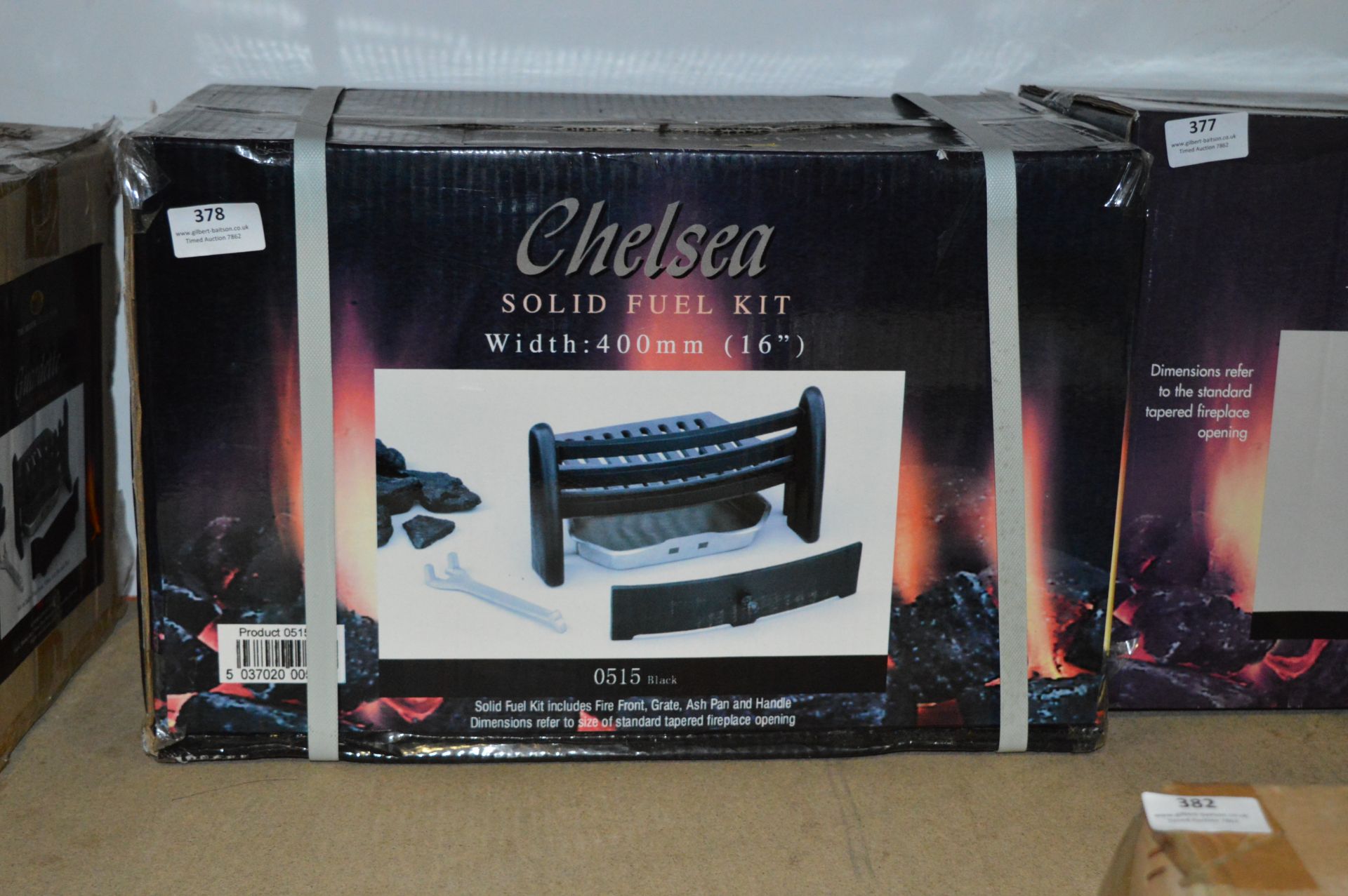 Chelsey Solid Fuel Fire Kit