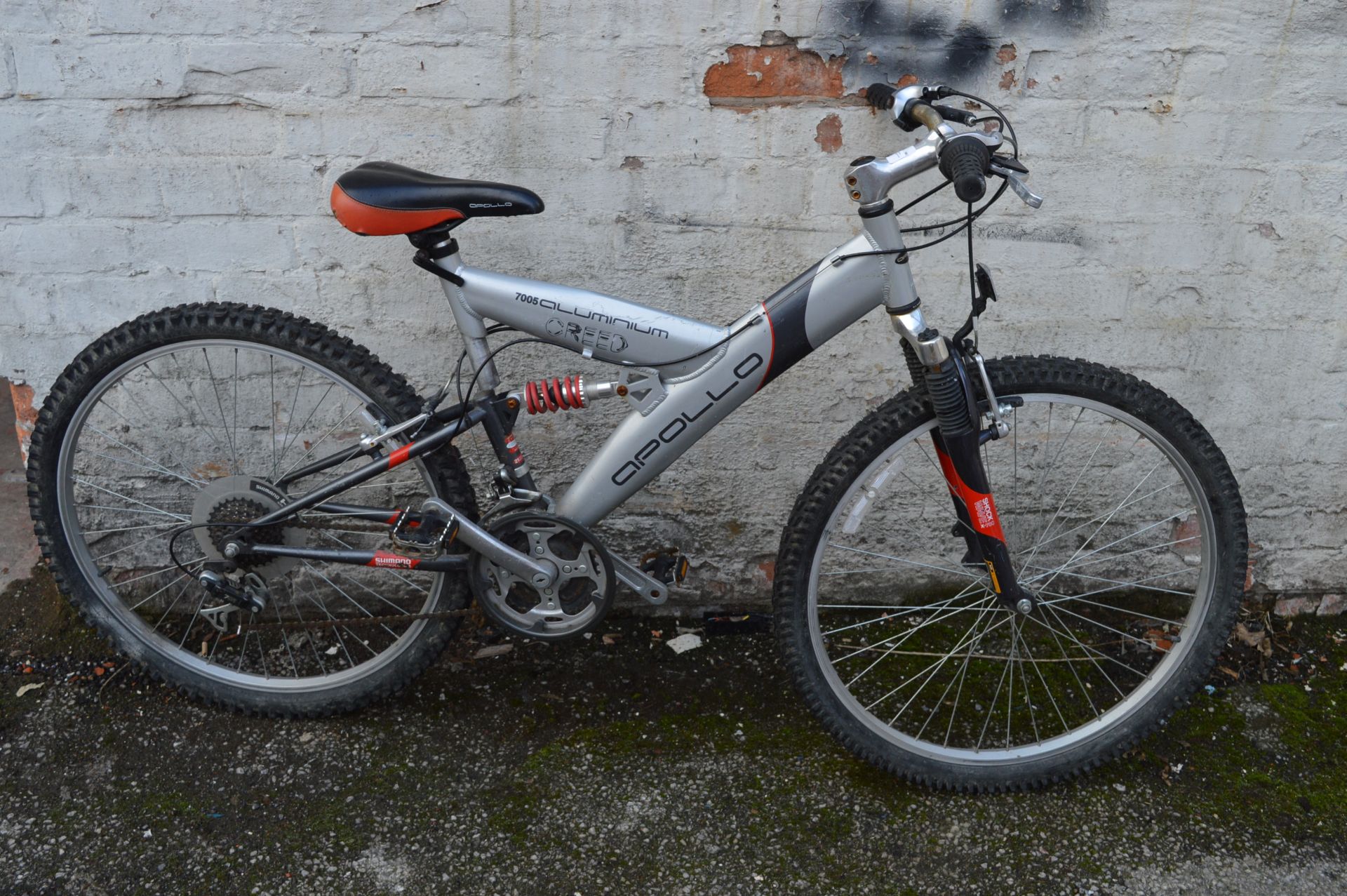 Aluminium Framed Apollo Gents Mountain Bike with Dual Suspension