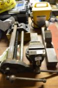 Vintage Block Plane, Engineers Vice and a Joiner's Quick Release Vice