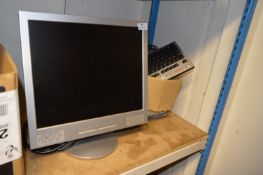 Flatscreen Monitor, Keyboard and Multimedia Speakers