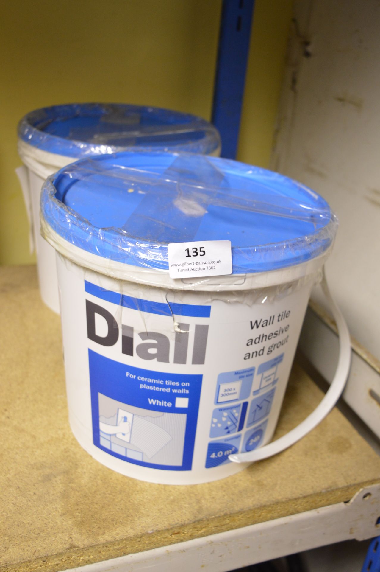 *2x6.6Kg of Diall Tile Adhesive & Grout