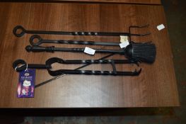 Wrought Iron Fireside Tools