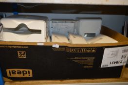 Box Containing Nine Paper Towel Dispensers