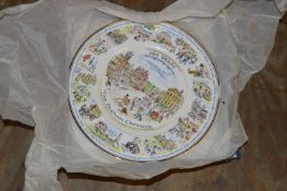 *Box Containing 10 Oldham Chronicle 150 Years Limited Edition Presentation Plates on English Bone