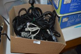 *Box of Computer Power Leads