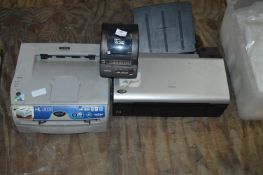 *Two Computer Printers and a Brother Label Printer