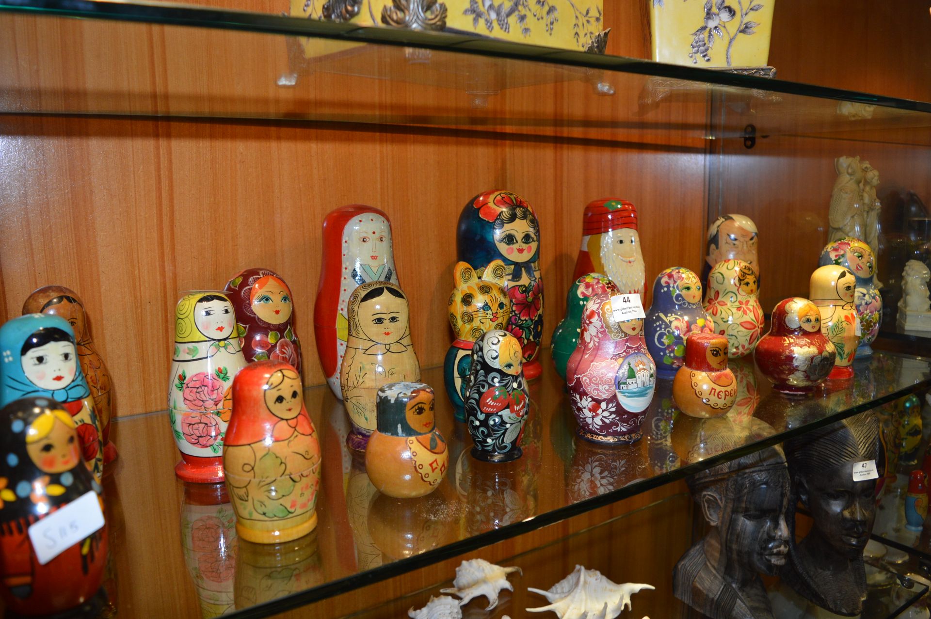 Large Collection of Russian Dolls