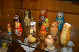 Collection of Russian Dolls