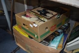 Two Boxes Containing Books