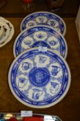 Set of Seven Ringtons Masons Decorative Plates
