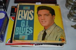 Collection of LP Records; Elvis, The Byrds, Donova