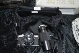 Olympus OM10 Camera with Lens and Carry Case