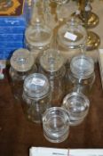 Selection of Glass Storage Jars