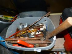Bowl Containing Assorted Handtools