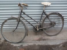 *Sunbeam Ladies Vintage Cycle with Rod Brakes and