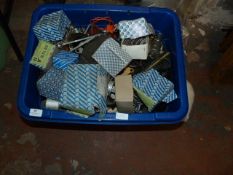 Box Containing Assorted Wood Screws and Ironmonger