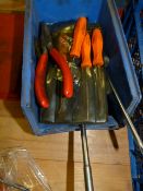 Nineteen Assorted Snap on Screwdrivers and Plier S