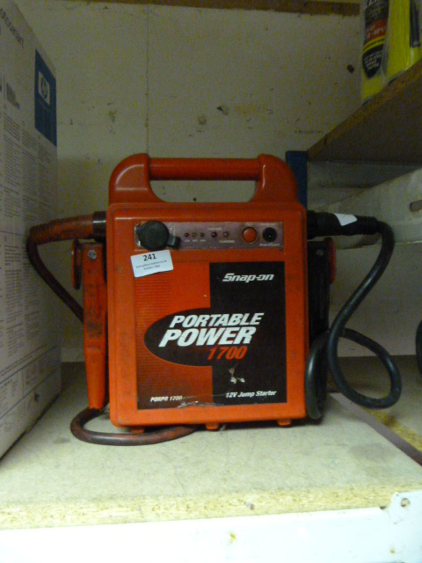 Snap on Portable Power 1700 Jump Start Set