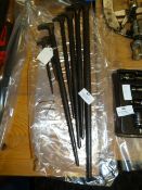 Set of Seven Snap On Lever Bars