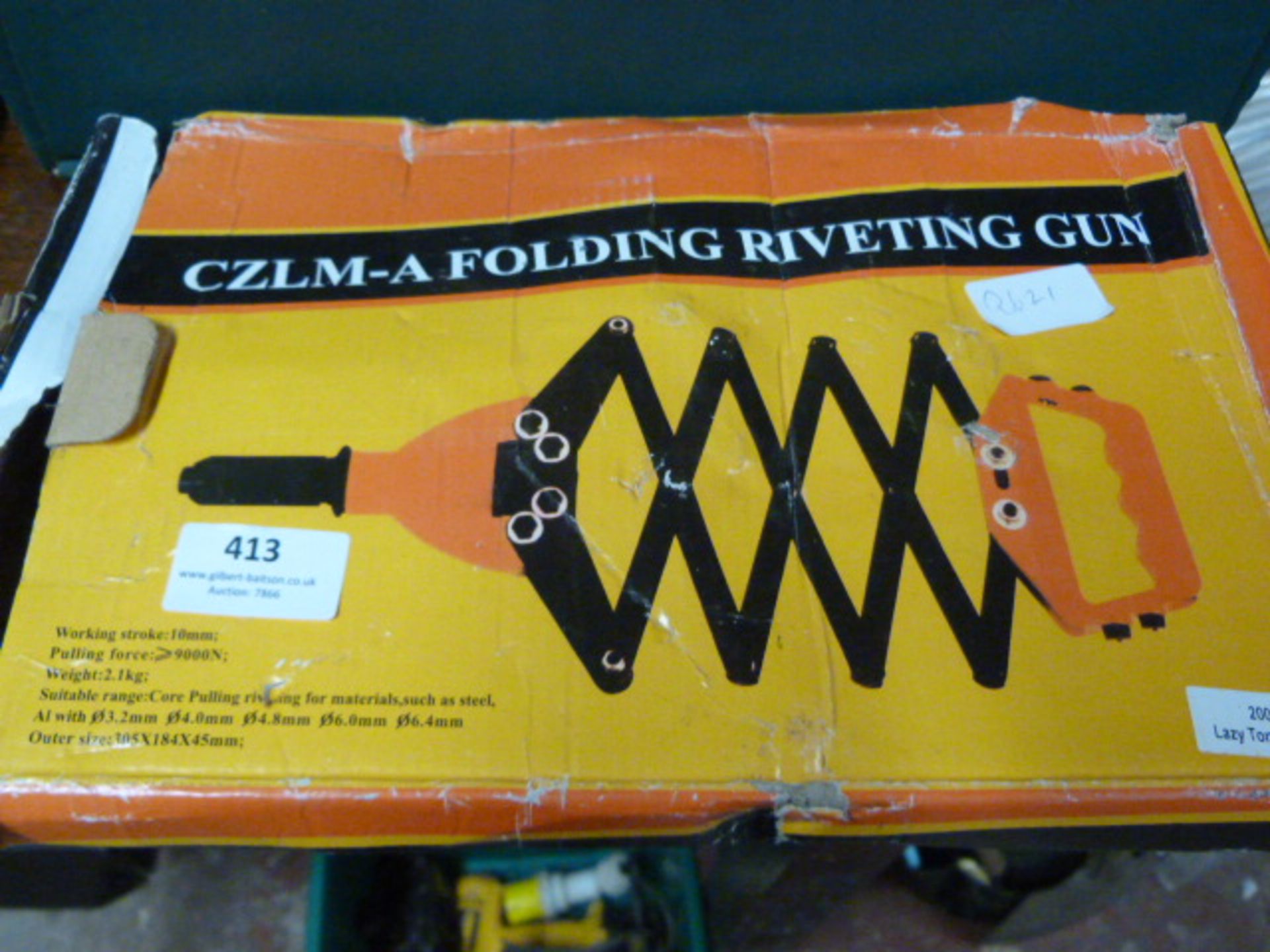 Lazy Tong Riveting Gun