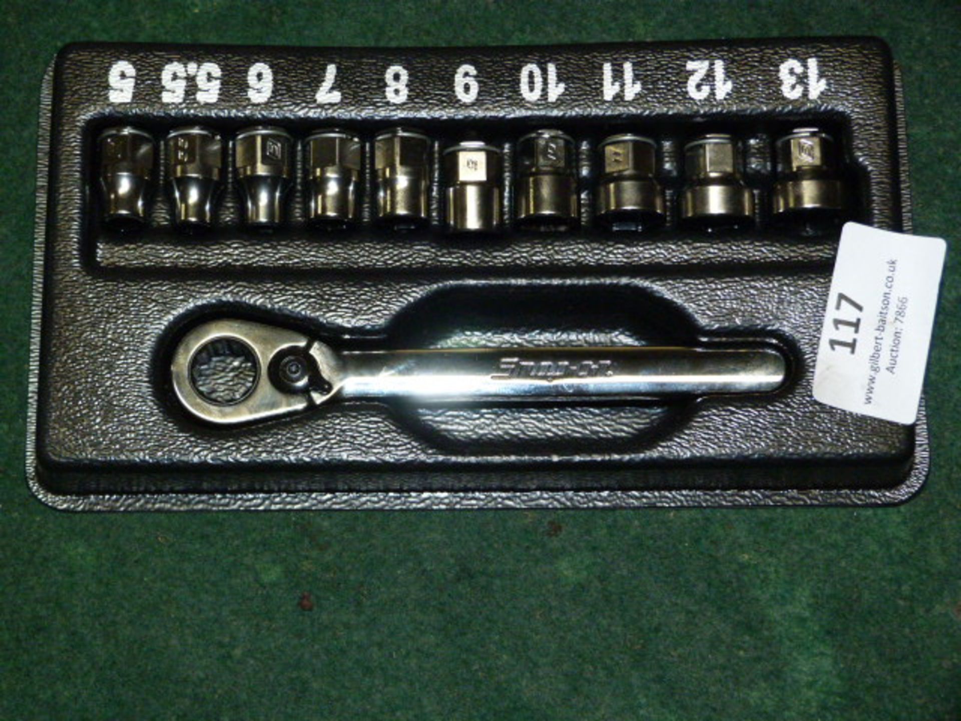 Snap on Eleven Piece Ratchet Set