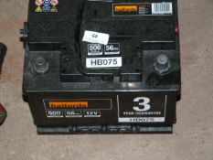 Halfords HB075 12V Car Battery