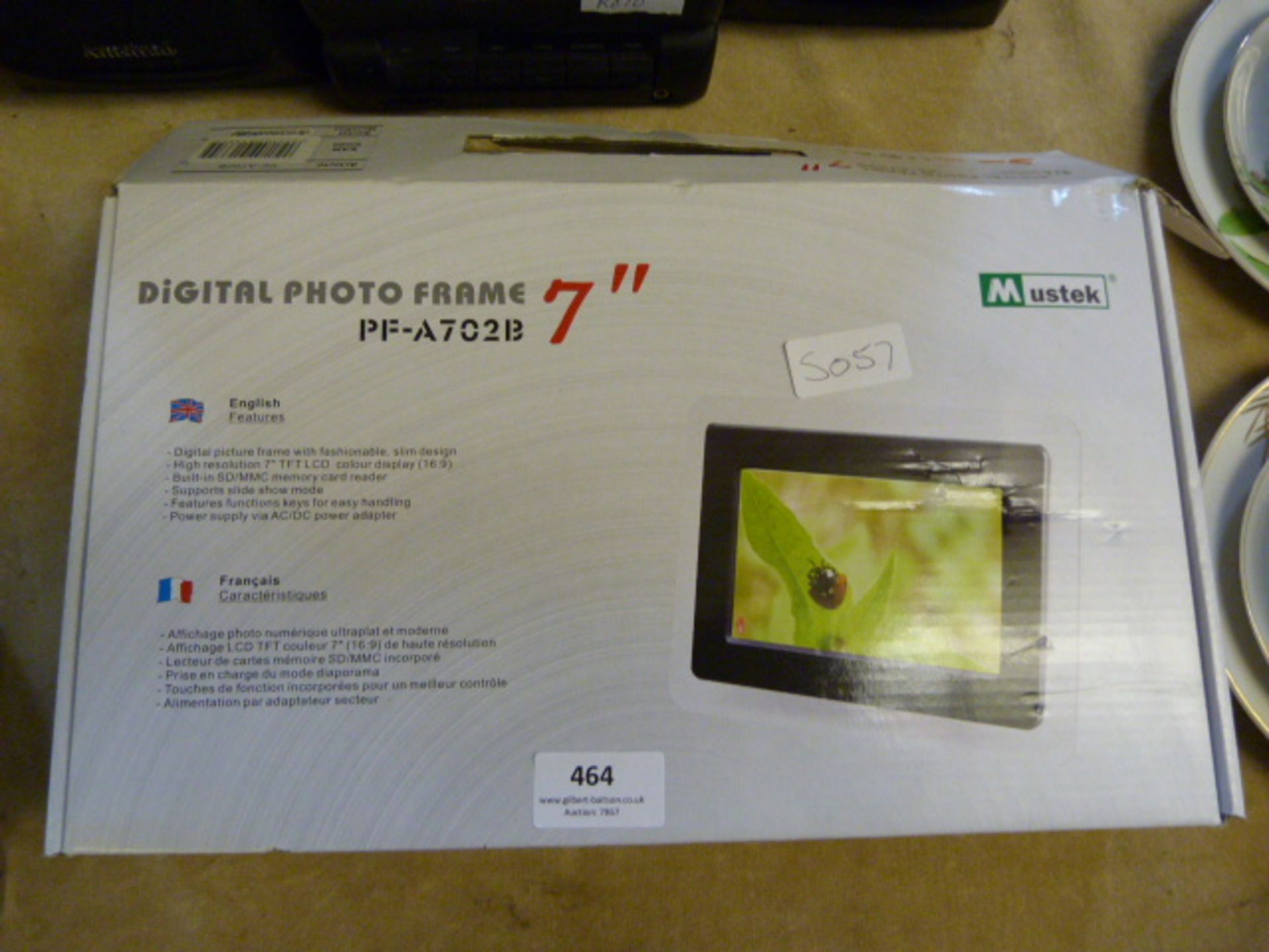 Mustek Digital Photo Frame 7"