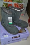 *Kids Shearling Boots (Grey) Size:1