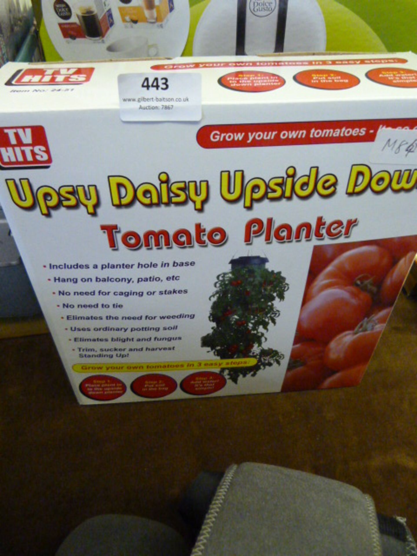 *Upsy Daisy Upside Down Tomato Planter