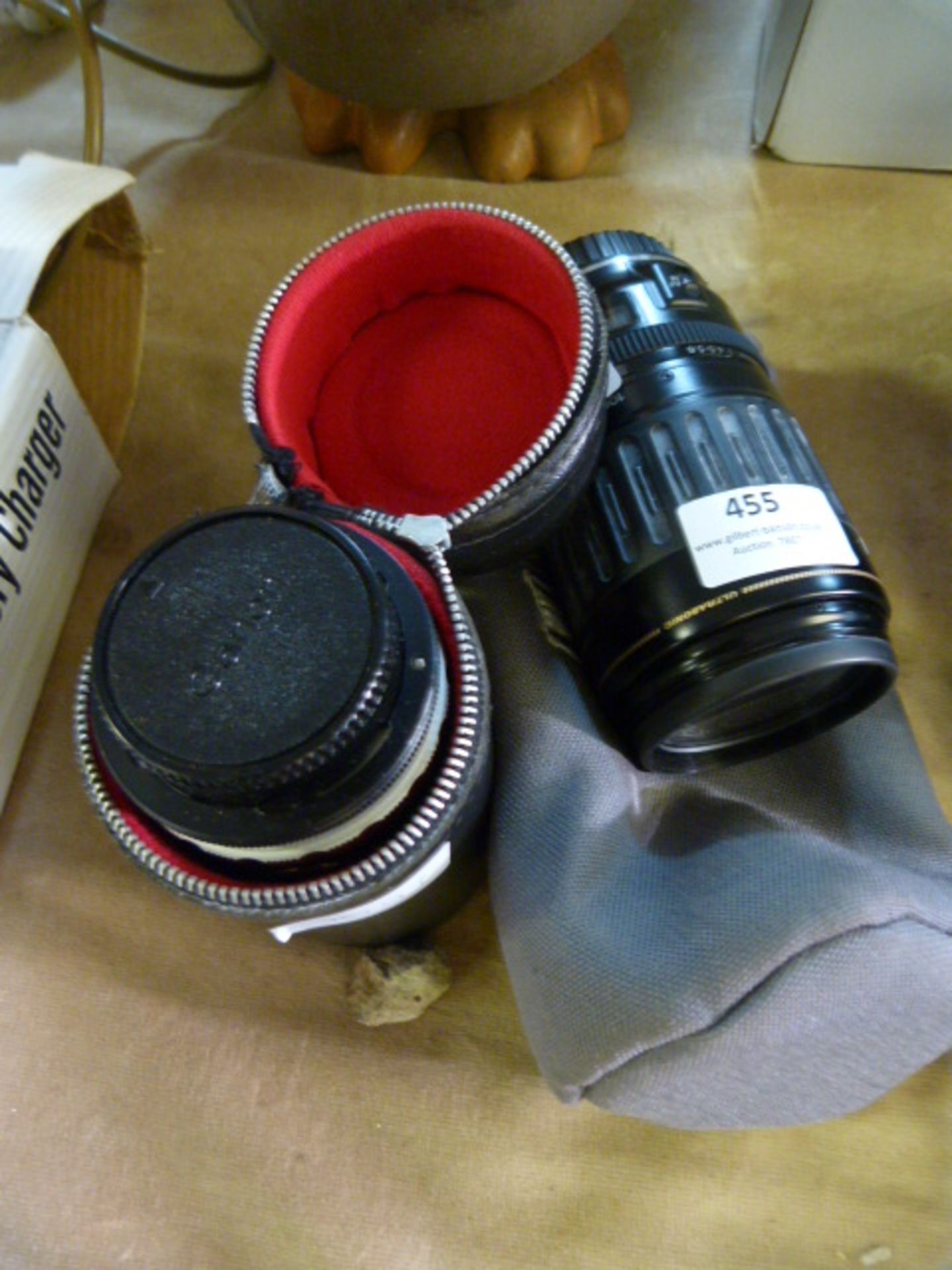 Two Canon Camera Lenses