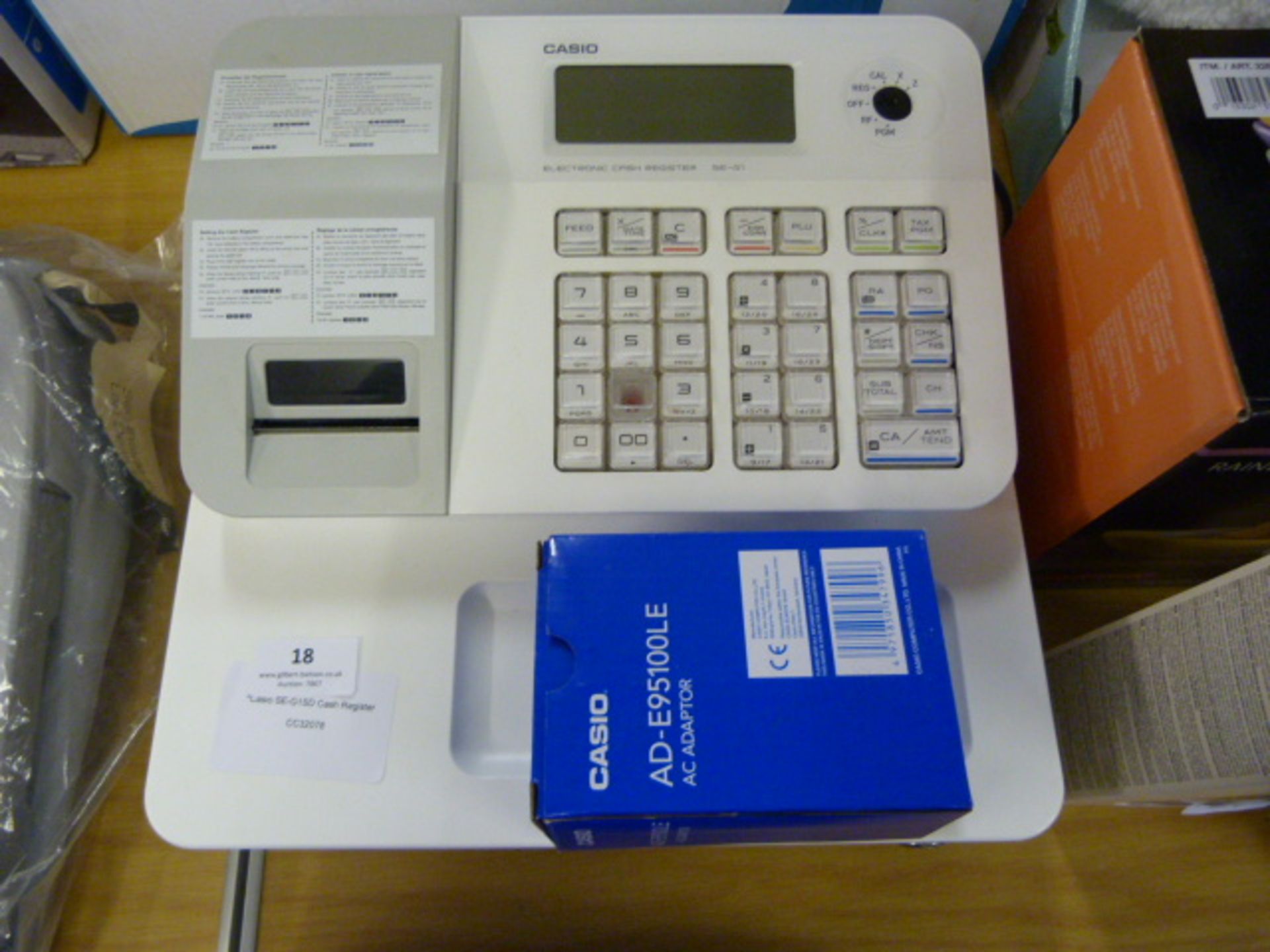 *Casio SE-G1SD Cash Register