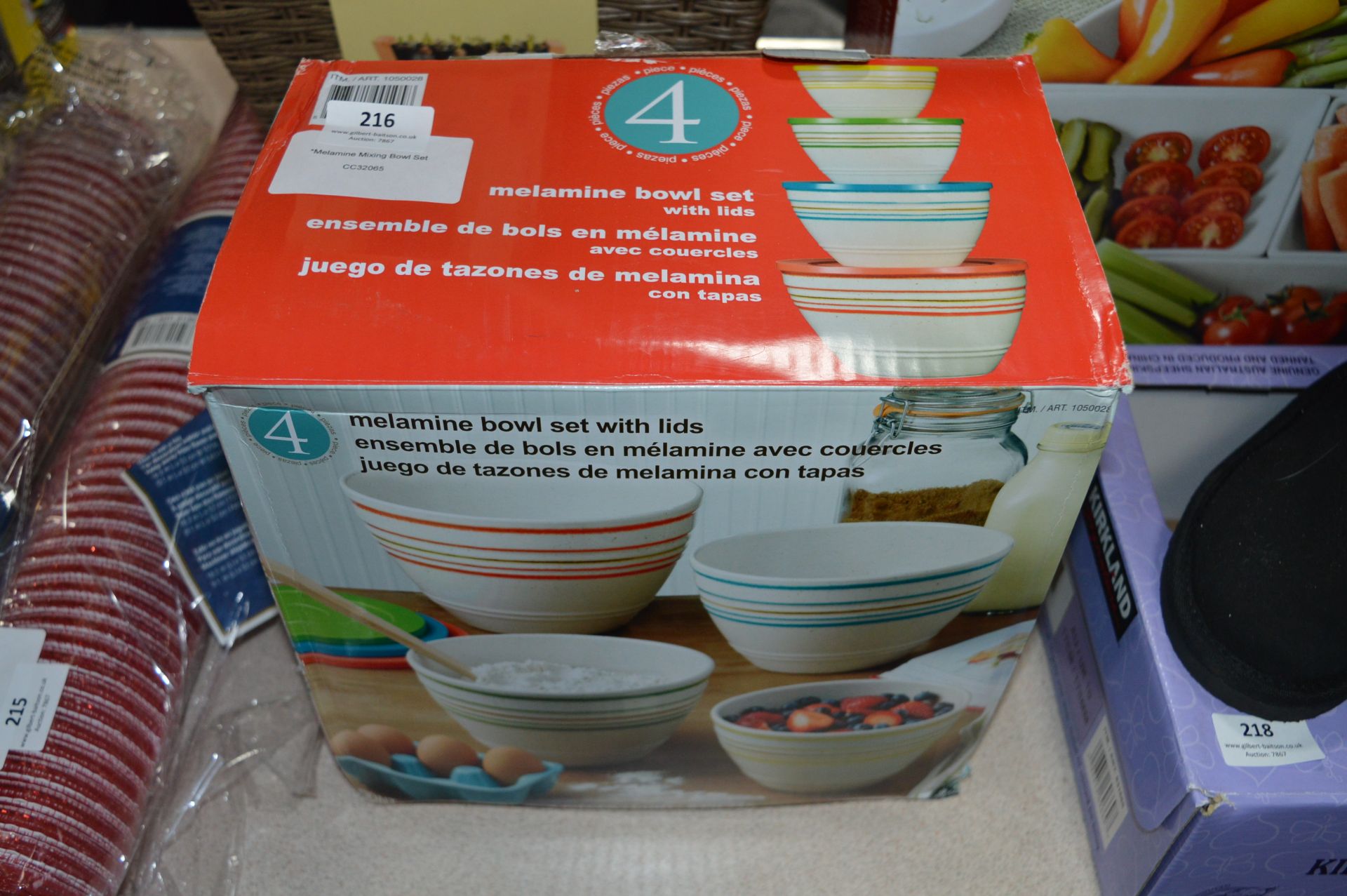 *Melamine Mixing Bowl Set