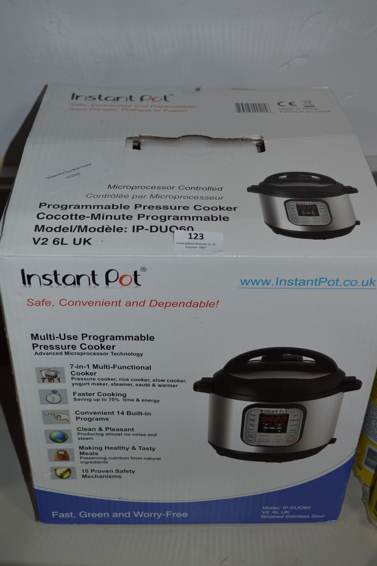 *Instant Pot Duo Multi Cooker