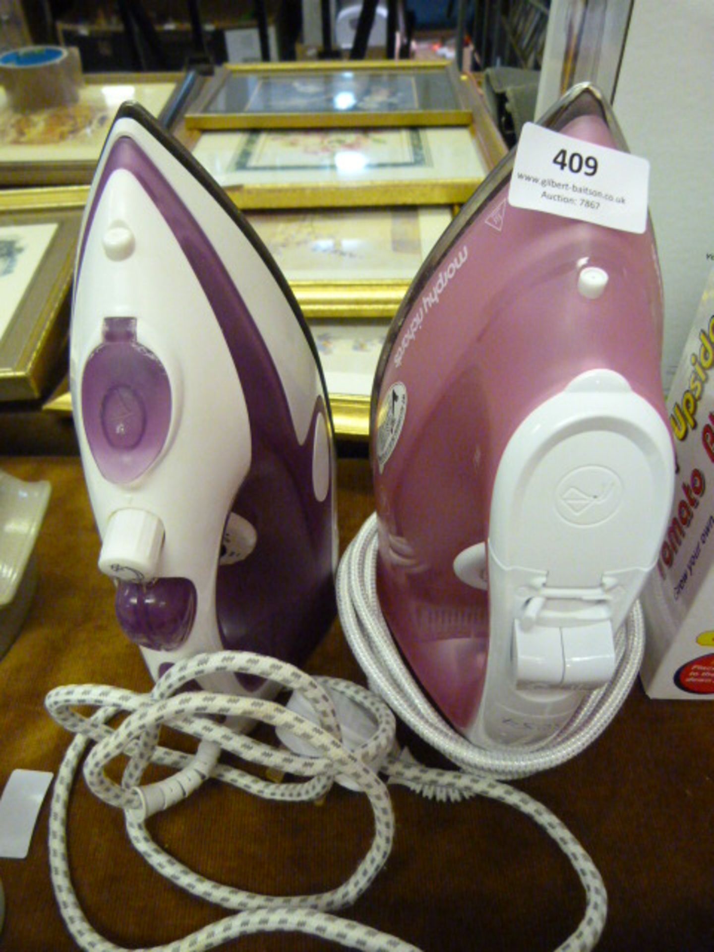 Morphy Richards & Lloytron Steam Irons