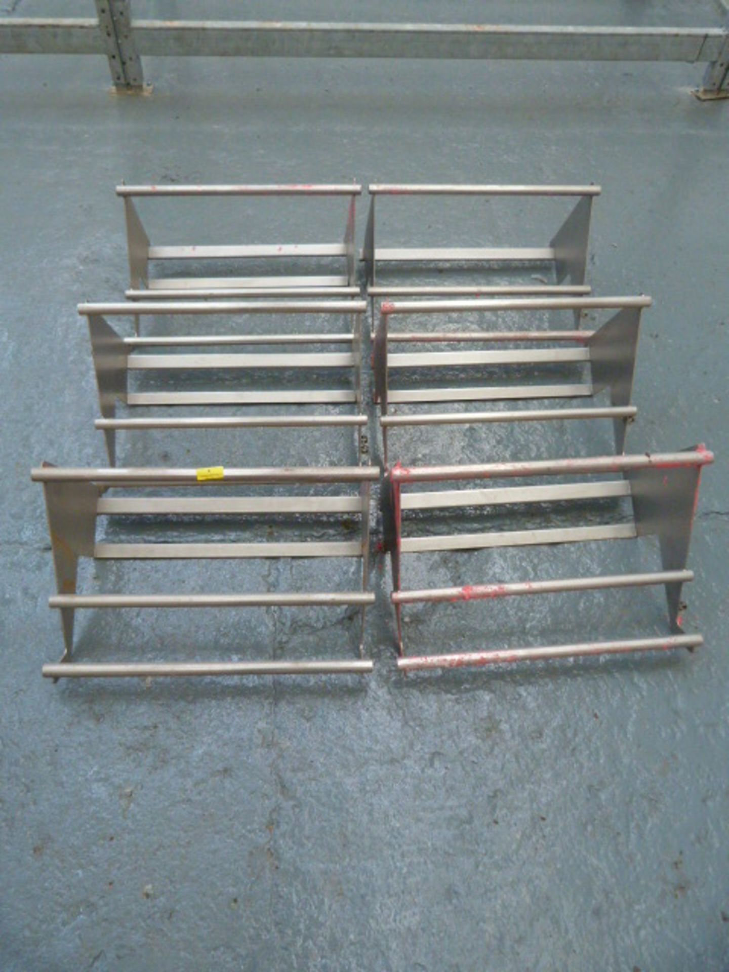 *Six Stainless Steel Supports