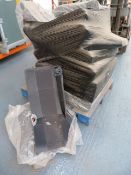 *Pallet of Grey Upholstered Minibus Seating with Retractable Safety Harness
