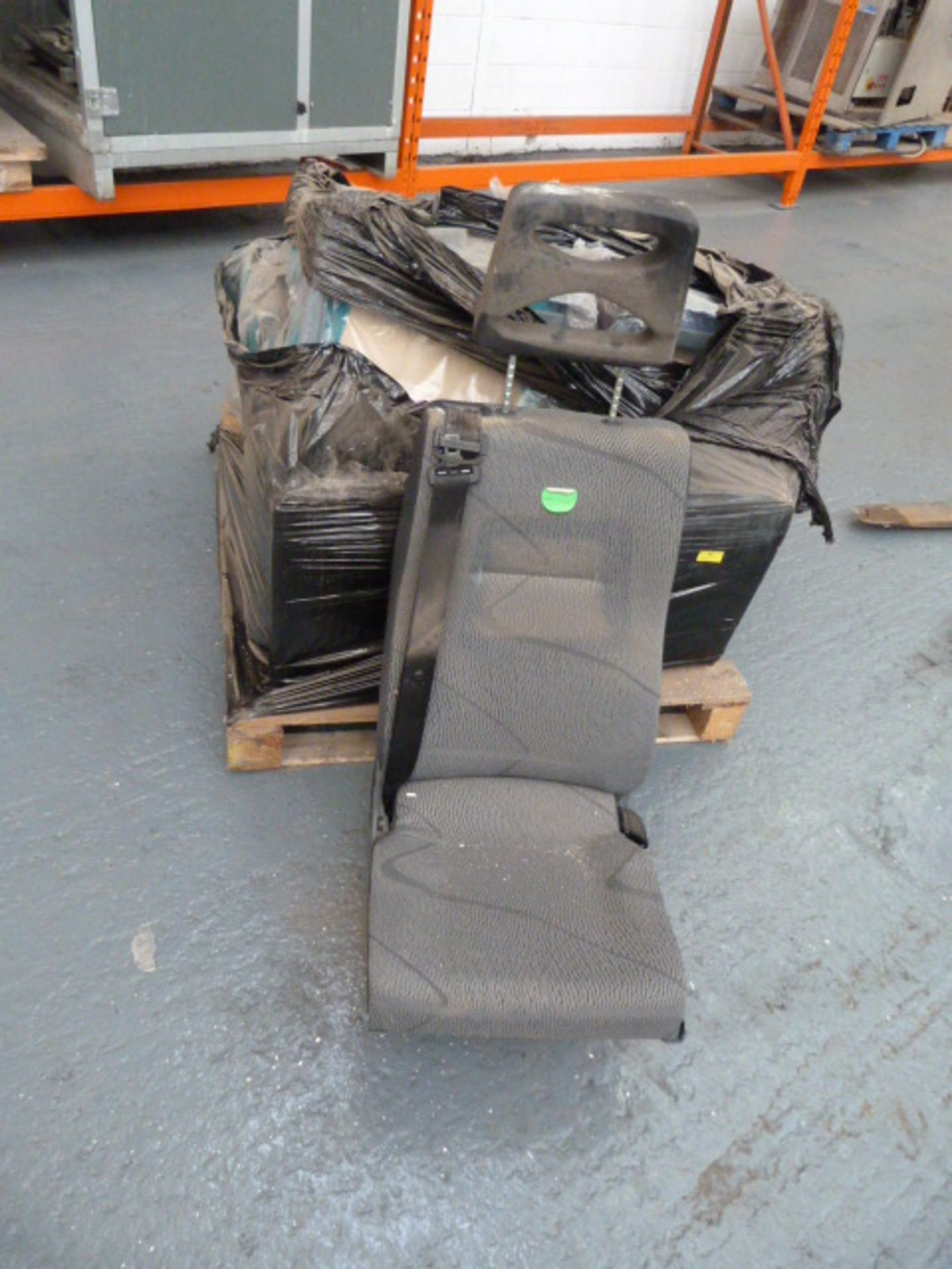 *Pallet of Mixed New Ambulance and Minibus Seating with Tilt Seats and Three Point Safety Harnesses