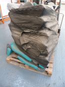 *Pallet of Assorted Minibus Seating with Safety Harness, Headrests, Folding Seats, Pads, etc.