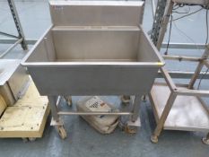 *Syspal Mobile Stainless Steel Sink Unit