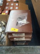 Six Boxes of 25 Twead Rope Door Knobs 35mm Diamete