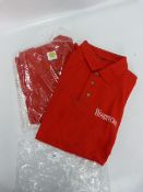 Two Woodpecker Cider Polo Shirts (Red)