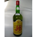 Justerini & Brooks Rare Blended Scotch Whiskey 40 fl oz 1970's