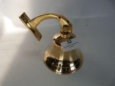 Wall Mounted Brass Bell