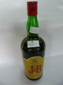 Justerini & Brooks Rare Blended Scotch Whiskey 40 fl oz 1970's