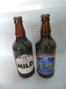 Two Bottles of Old Mill Nellie Dean and Traditional Mild English Ale 500ml