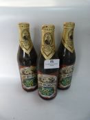 Three Bottles of Samuel Webster 150th Anniversary Ale 1988