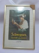 Framed Print "Schweppes Quinine Tonic Water"