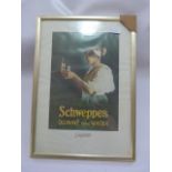 Framed Print "Schweppes Quinine Tonic Water"