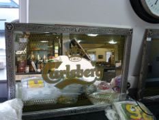 Framed Pub Mirror "Carlsberg Since 1847"