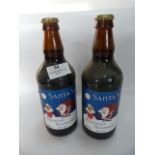 Two Bottles of Santa's Midnight Moonshine 500ml